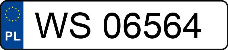Numer rejestracyjny WS 06564 posiada FIAT SEICENTO - WS06564