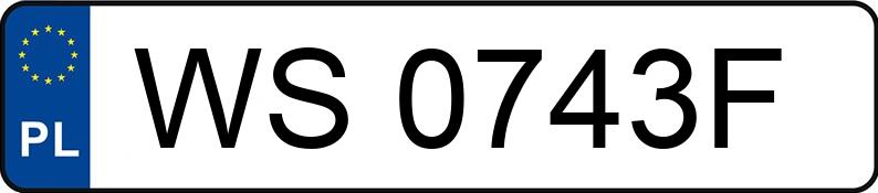 Numer rejestracyjny WS 0743F posiada DODGE Grand Caravan 3.6 Kat. MR`11 GT Aut. - WS0743F