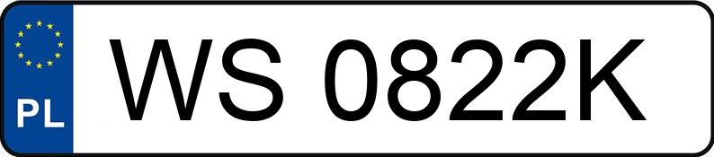 Registreringsnummeret WS 0822K har ALFA ROMEO Giulietta 1.4 16V M-air MR`10 E5 940 TB Distinctive - WS0822K