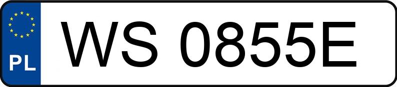 Numer rejestracyjny WS 0855E posiada NISSAN MICRA - WS0855E Numer rejestracyjny WS 0855E posiada NISSAN MICRA - WS0855E