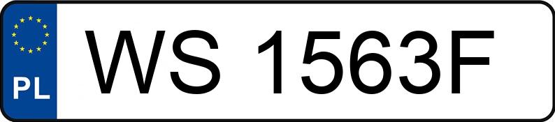 Numer rejestracyjny WS 1563F posiada BMW 528 - WS1563F