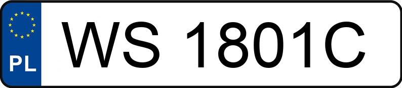 Numer rejestracyjny WS 1801C posiada TOYOTA Avensis Wagon 2.0 Diesel MR`09 E5 Sol - WS1801C