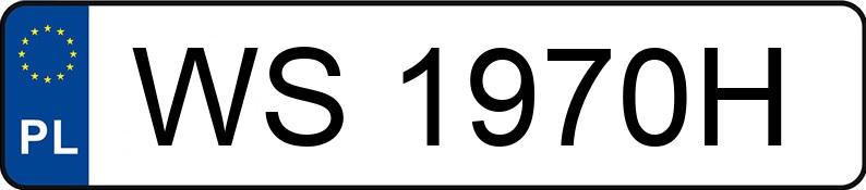 Numer rejestracyjny WS 1970H posiada AUDI A3 - WS1970H Numer rejestracyjny WS 1970H posiada AUDI A3 - WS1970H