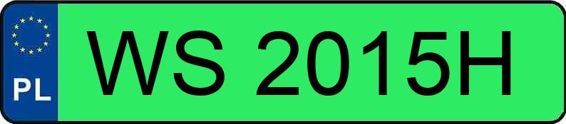 Numer rejestracyjny WS 2015H posiada MAN LION S CITY 12 B.2018.858.003 - WS2015H