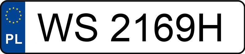 Numer rejestracyjny WS 2169H posiada TOYOTA YARIS - WS2169H