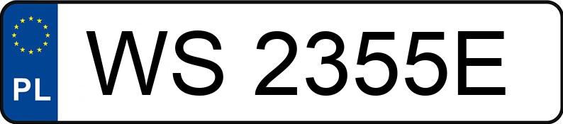 Numer rejestracyjny WS 2355E posiada VOLKSWAGEN up! 1.0 MR`17 E6d high up! - WS2355E