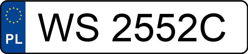 Numer rejestracyjny WS 2552C posiada SKODA FABIA - WS2552C