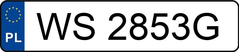 Numer rejestracyjny WS 2853G posiada MERCEDES-BENZ CLK 500 Kat. MR`02 E3 209 Elegance - WS2853G