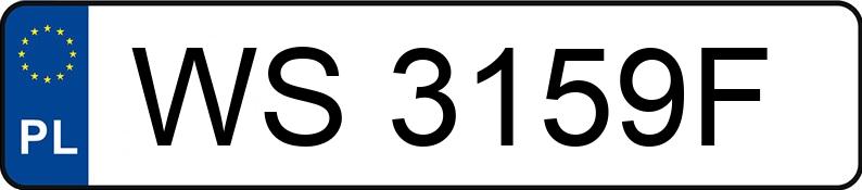 Il numero di registrazione WS 3159F ha RENAULT Laguna III 2.0 dCi MR`11 E5 Tech Run SL 130 ESM - WS3159F