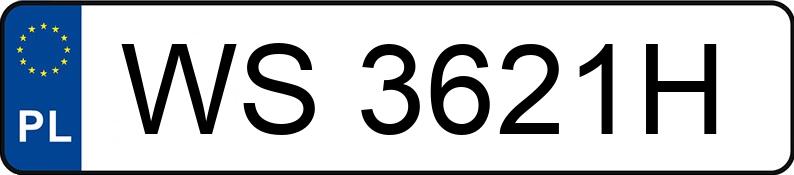Numer rejestracyjny WS 3621H posiada TOYOTA RAV4 - WS3621H Numer rejestracyjny WS 3621H posiada TOYOTA RAV4 - WS3621H