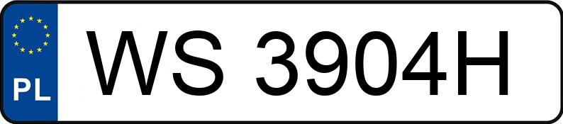 Numer rejestracyjny WS 3904H posiada VOLVO XC40 - WS3904H Numer rejestracyjny WS 3904H posiada VOLVO XC40 - WS3904H