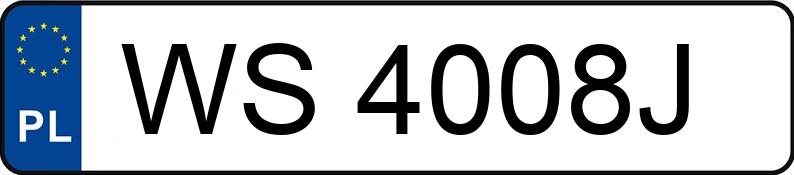 Numer rejestracyjny WS 4008J posiada DS DS4 1.6 PureTech MR`21 E6.3 Cross Rivoli EAT - WS4008J