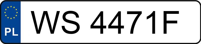 Numer rejestracyjny WS 4471F posiada BMW 528 - WS4471F