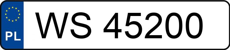 Numer rejestracyjny WS 45200 posiada SEAT TOLEDO - WS45200