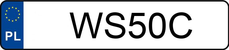 Numer rejestracyjny WS 50C posiada FORD THUNDERBIRD - WS50C Numer rejestracyjny WS 50C posiada FORD THUNDERBIRD - WS50C