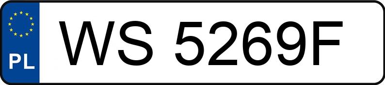 Numer rejestracyjny WS 5269F posiada RENAULT MEGANE - WS5269F