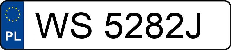 Numer rejestracyjny WS 5282J posiada BMW 335i MR`12 E5 F30 335i MR`12 E5 F30 - WS5282J Numer rejestracyjny WS 5282J posiada BMW 335i MR`12 E5 F30 335i MR`12 E5 F30 - WS5282J