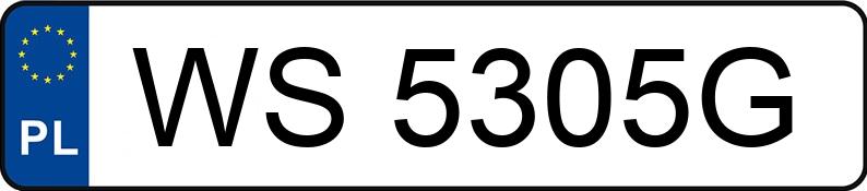 Numer rejestracyjny WS 5305G posiada BMW M 340i Mild Hybrid MR`22 E6d/e G20 xDrive Step - WS5305G