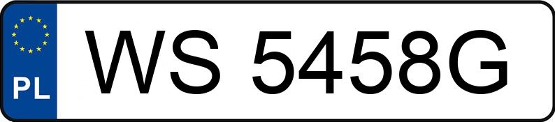 Numer rejestracyjny WS 5458G posiada TOYOTA TOYOTA YARIS - WS5458G Numer rejestracyjny WS 5458G posiada TOYOTA TOYOTA YARIS - WS5458G