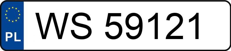 Numer rejestracyjny WS 59121 posiada BMW 320 I - WS59121