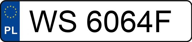 Pirat drogowy w pojeździe o numerach rejestracyjnych WS6064F