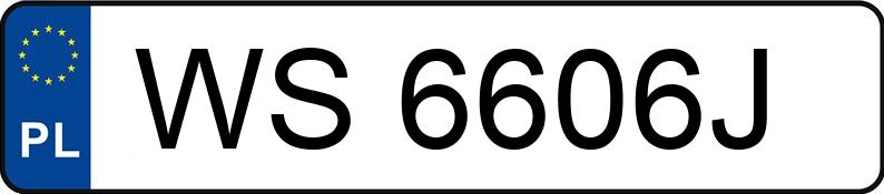 Numer rejestracyjny WS 6606J posiada OPEL ASTRA - WS6606J Numer rejestracyjny WS 6606J posiada OPEL ASTRA - WS6606J