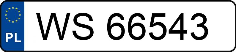 Numer rejestracyjny WS 66543 posiada FORD Focus 2.0 MR`02 E3 Trend - WS66543