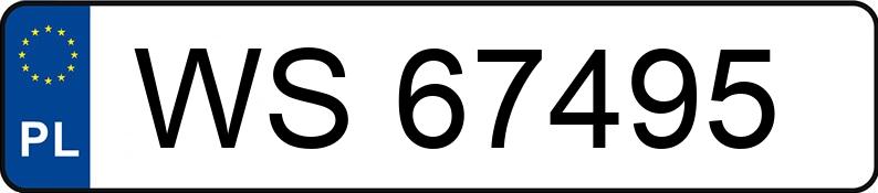Numer rejestracyjny WS 67495 posiada MAN TGA 26.410 - WS67495 Numer rejestracyjny WS 67495 posiada MAN TGA 26.410 - WS67495