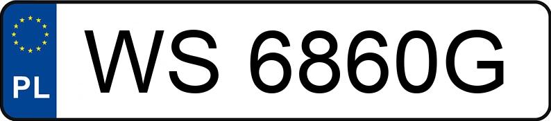 Numer rejestracyjny WS 6860G posiada FORD MONDEO - WS6860G