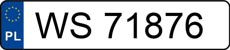 Numer rejestracyjny WS 71876 posiada SKODA Octavia 1.9 TDI MR`01 E3 Ice - WS71876 Numer rejestracyjny WS 71876 posiada SKODA Octavia 1.9 TDI MR`01 E3 Ice - WS71876