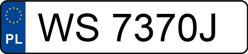 Numer rejestracyjny WS 7370J posiada TOYOTA TOYOTA CAMRY - WS7370J