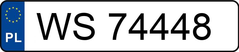 Numer rejestracyjny WS 74448 posiada OPEL ANTARA - WS74448