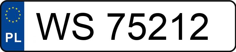 Numer rejestracyjny WS 75212 posiada TOYOTA RAV4 - WS75212