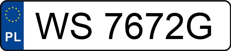 Numer rejestracyjny WS 7672G posiada AUDI Q7 50 TDI MR`20 E6d 4J Q7 50 TDI MR`20 E6d 4J - WS7672G