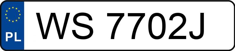 Pojazd o numerach WS7702J uczestniczył w wypadku
