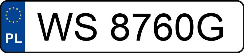 Numer rejestracyjny WS 8760G posiada AUDI A4 - WS8760G Numer rejestracyjny WS 8760G posiada AUDI A4 - WS8760G