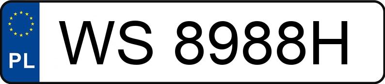 Numer rejestracyjny WS 8988H posiada MAZDA CX-5 - WS8988H