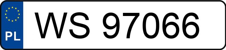 Numer rejestracyjny WS 97066 posiada SCHMITZ SCS 24/L - WS97066