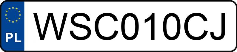 Numer rejestracyjny WSC 010CJ posiada MERCEDES-BENZ ACTROS - WSC010CJ