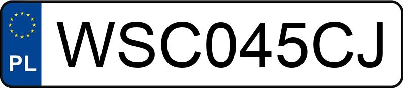 Numer rejestracyjny WSC 045CJ posiada MERCEDES-BENZ ACTROS 963-4-A - WSC045CJ