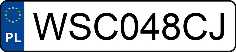Registreringsnummeret WSC 048CJ har MERCEDES-BENZ ACTROS 963-4-A - WSC048CJ