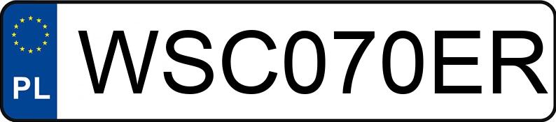 Numer rejestracyjny WSC 070ER posiada MERCEDES-BENZ V-KLASSE - WSC070ER Numer rejestracyjny WSC 070ER posiada MERCEDES-BENZ V-KLASSE - WSC070ER