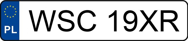 Numer rejestracyjny WSC 19XR posiada MERCEDES BENZ 110 D KA - WSC19XR