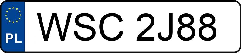 Numer rejestracyjny WSC 2J88 posiada SEAT Ibiza 1.4 MR`02 E3 6L Signo Cool - WSC2J88
