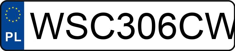 Numer rejestracyjny WSC 306CW posiada DACIA DUSTER - WSC306CW