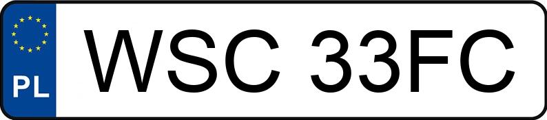 Numer rejestracyjny WSC 33FC posiada MAN 33.343 F2000 E2 33.0t DFAK - WSC33FC Numer rejestracyjny WSC 33FC posiada MAN 33.343 F2000 E2 33.0t DFAK - WSC33FC