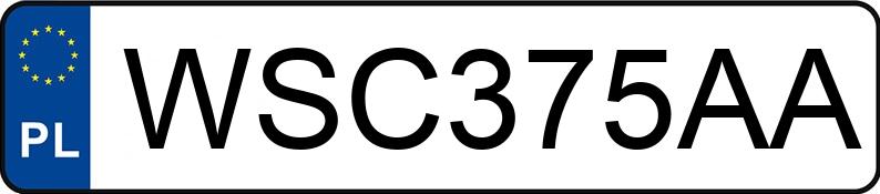 Il numero di registrazione WSC 375AA ha FIAT Panda Van M-jet Kat. MR`03 E4 1.4t Panda Van M-jet Kat. MR`03 E4 1.4t - WSC375AA