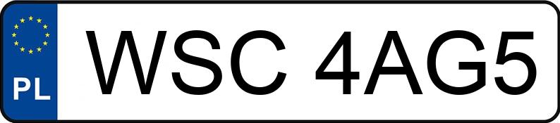 Numer rejestracyjny WSC 4AG5 posiada CPI Skutery Aragon - WSC4AG5