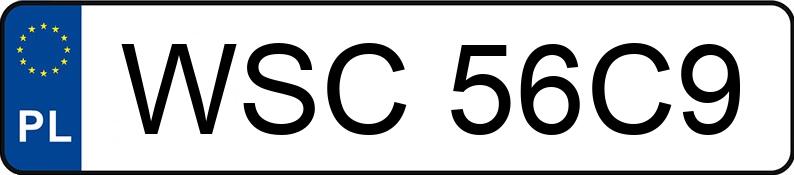 Il numero di registrazione WSC 56C9 ha FIAT Seicento 1.1 Kat. MR`98 Active Premius - WSC56C9