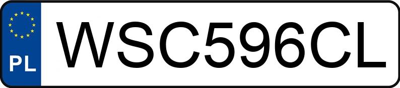 Numer rejestracyjny WSC 596CL posiada MERCEDES-BENZ ACTROS - WSC596CL